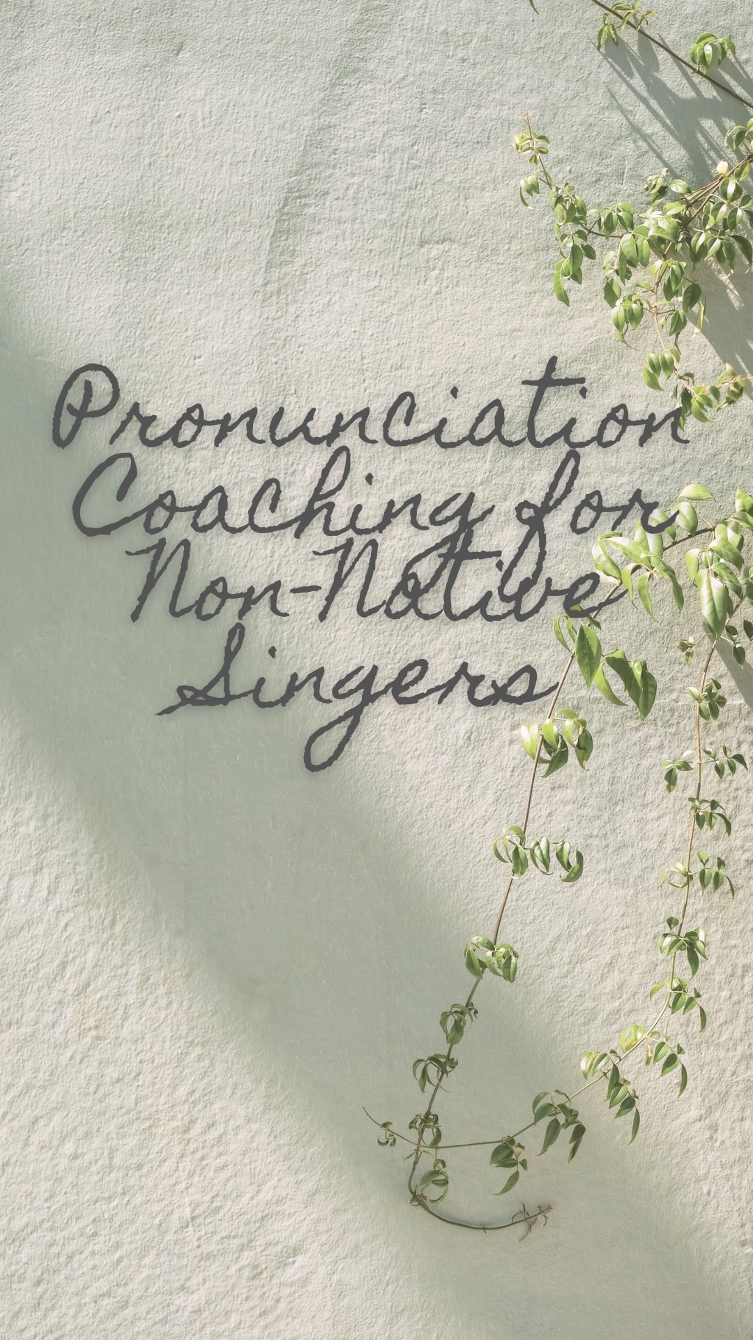 English Pronunciation Session with a Non-Native Singer 🎙️ Behind the scenes of how I…
