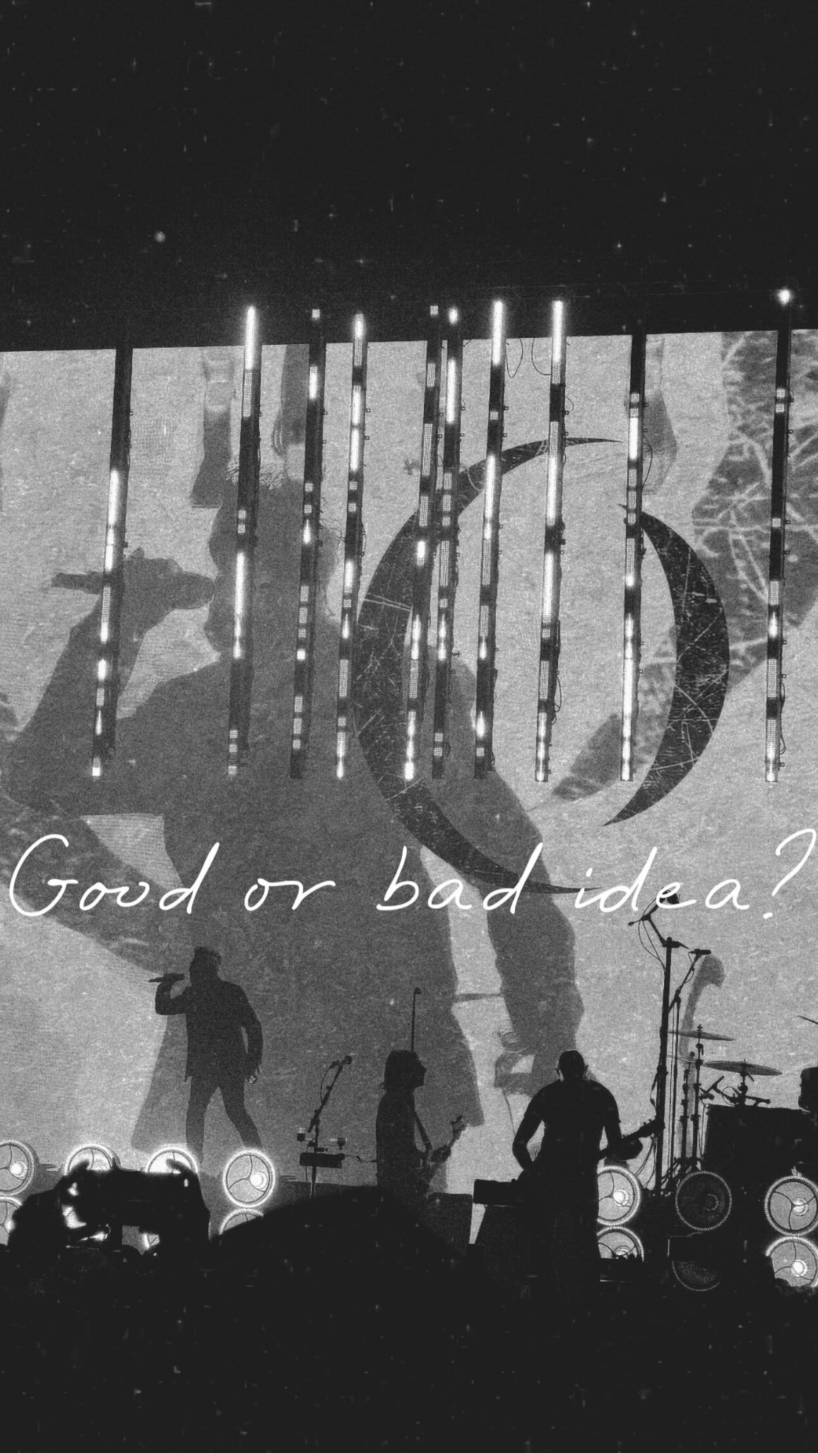 Did you know @aperfectcircle has a strict no-photo policy at their shows? No recordings…
